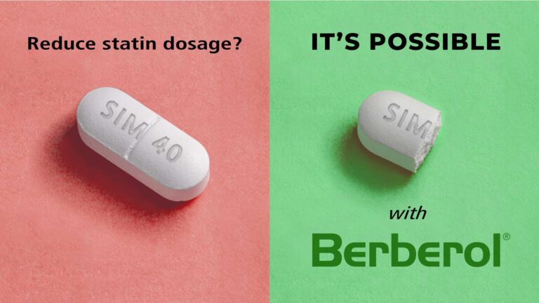 Looking for a winning strategy to reduce statin dosage? Berberol® is the answe